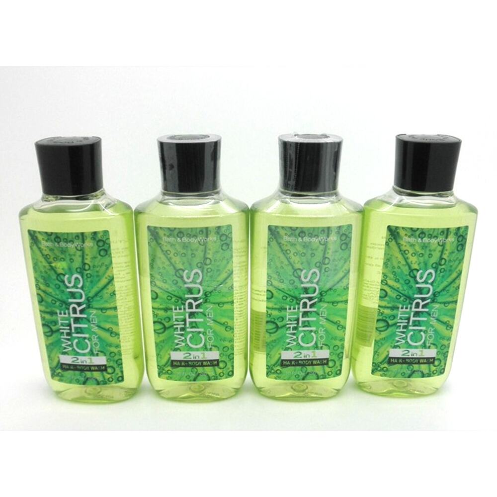 BATH & BODY WORKS Alpine Suede Hair + Body Wash ALPINE SUEDE 10 oz NEW Lot of 4